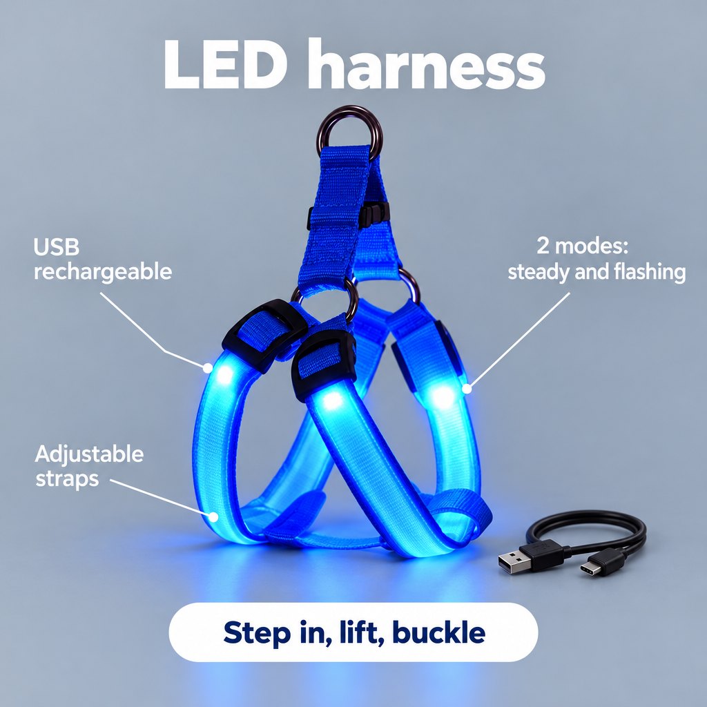LumaWalk LED step-in harness