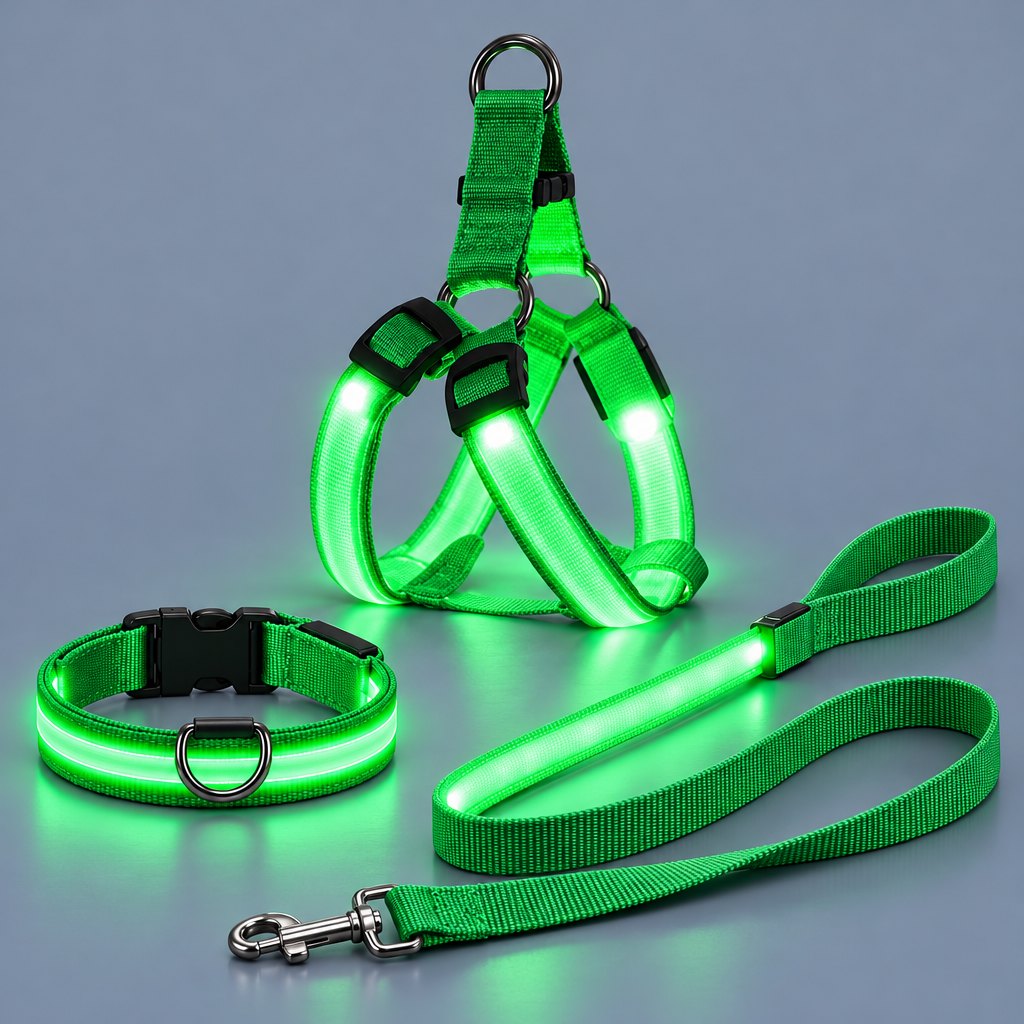 LumaWalk LED night walk kit in green